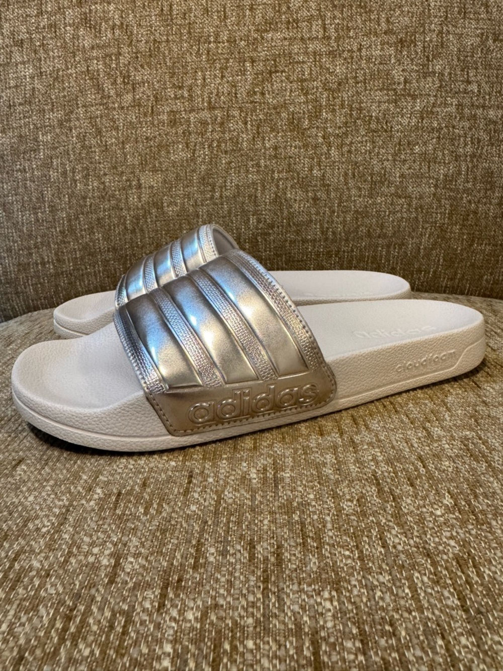 Adidas Slides Sandals Size 6